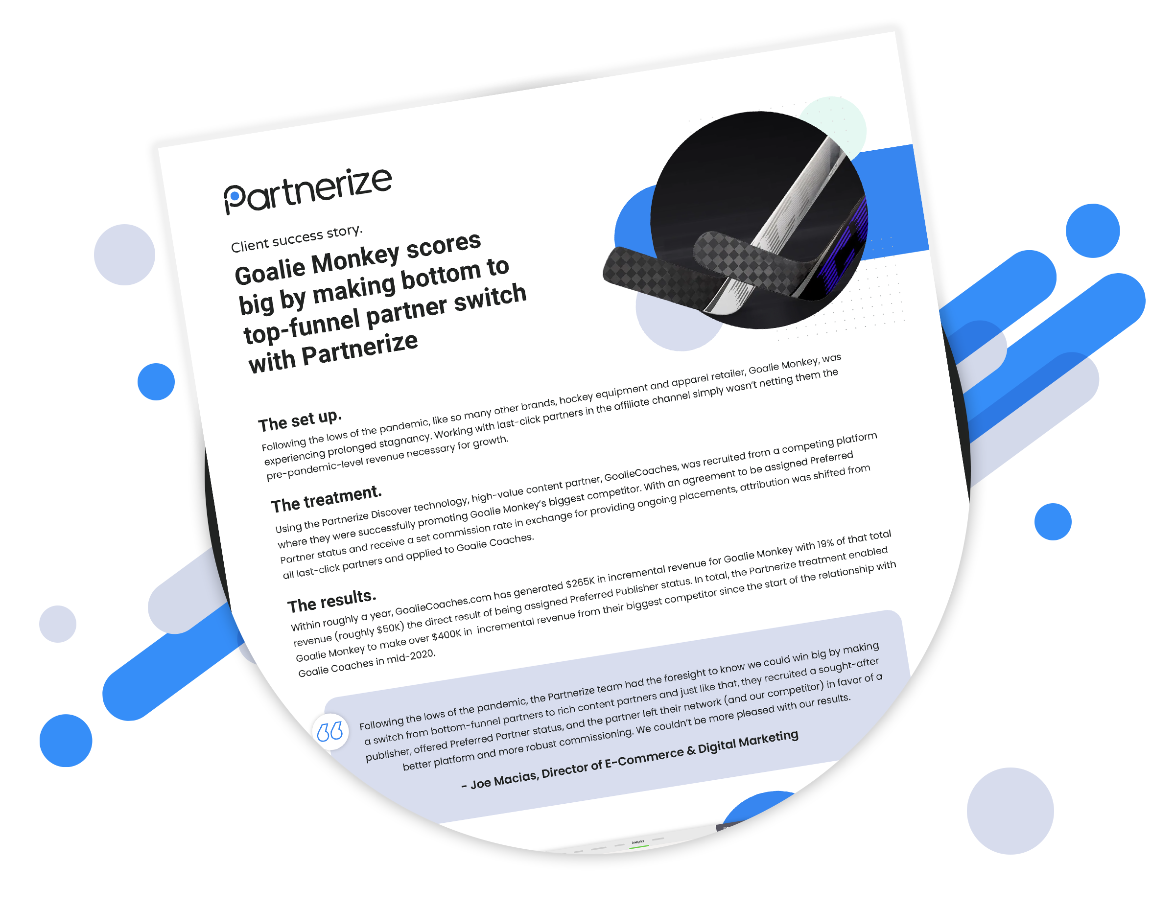 Goalie Monkey scores big by making bottom to topfunnel partner switch