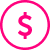 dollar symbol in circle dollar symbol in circle