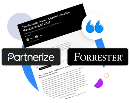 forrester and partnerize logo and image hero