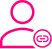 partner chain in circle icon