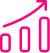 synapse line graph chart trending up icon